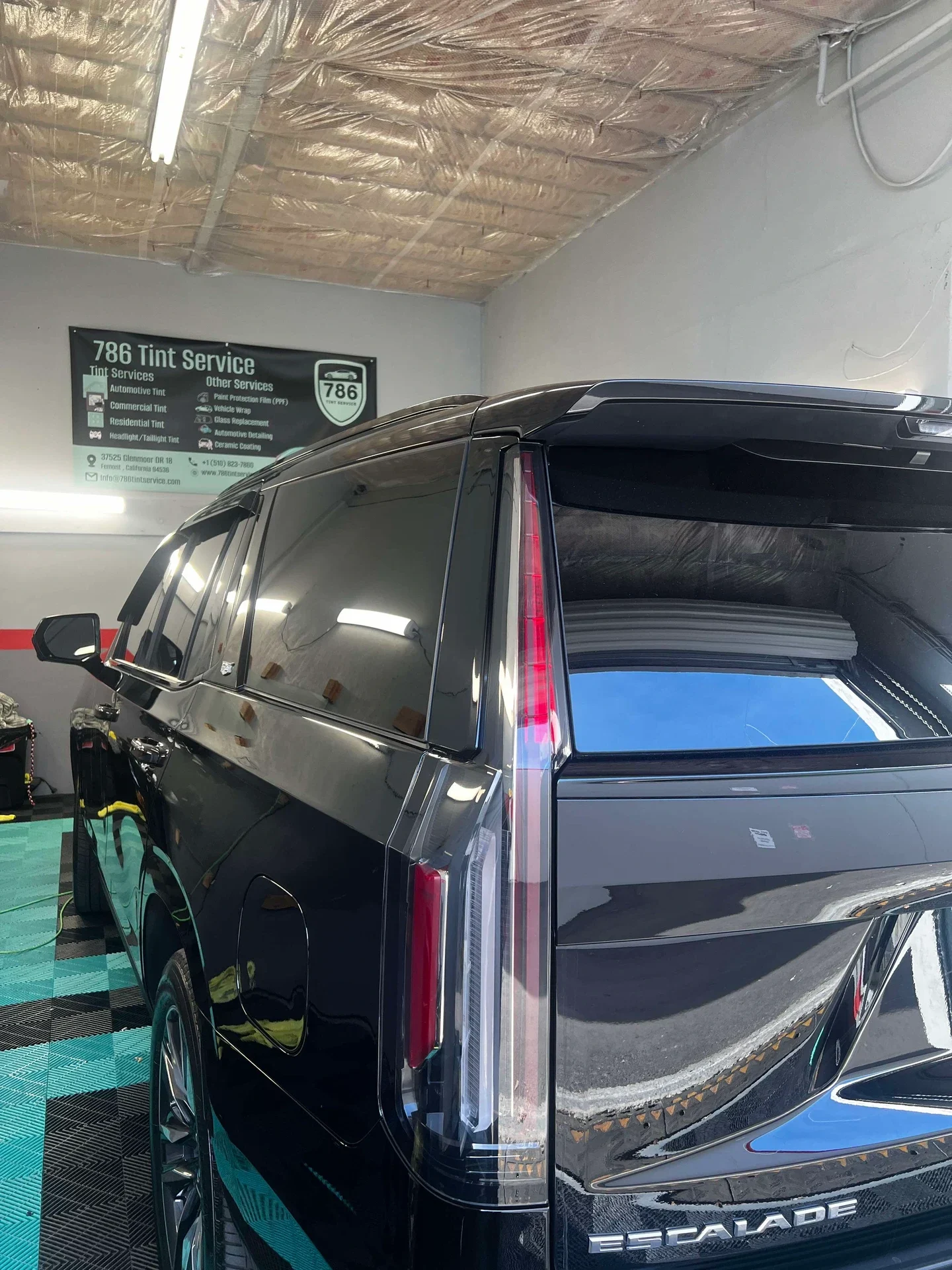 Auto Glass Repair Process at 786 Tint Service