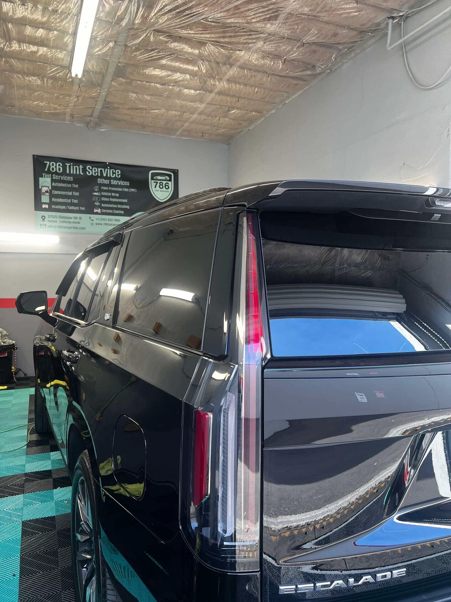 Ceramic Coating at 786 Tint Service