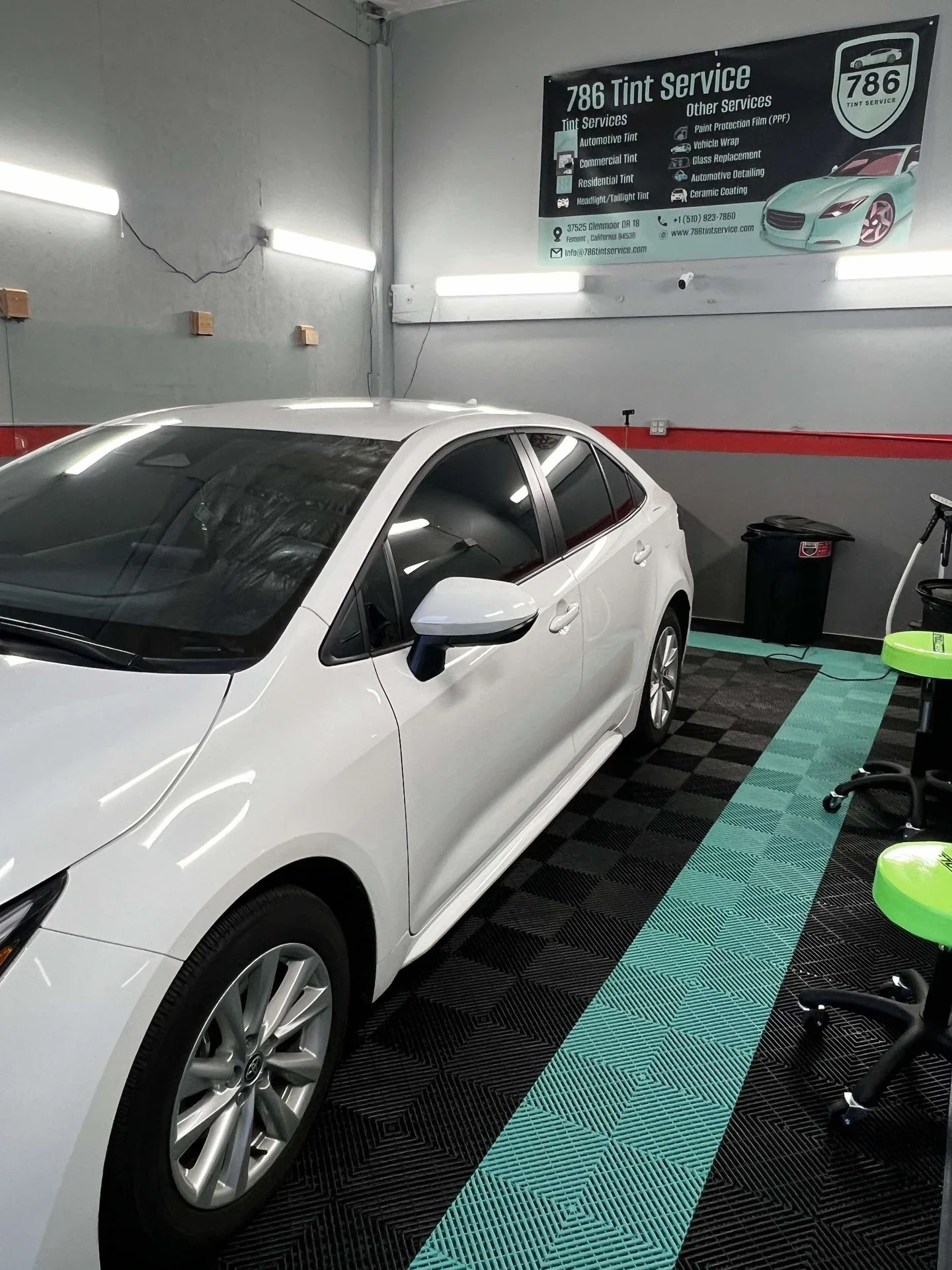 Local Ceramic Coating, PPF -786 Tint Service